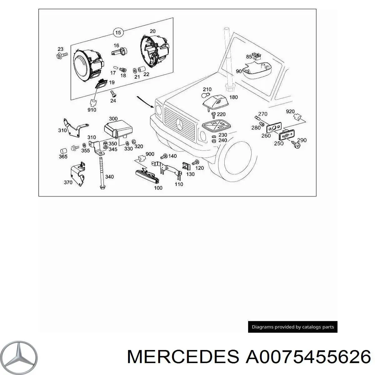 A0075455626 Mercedes