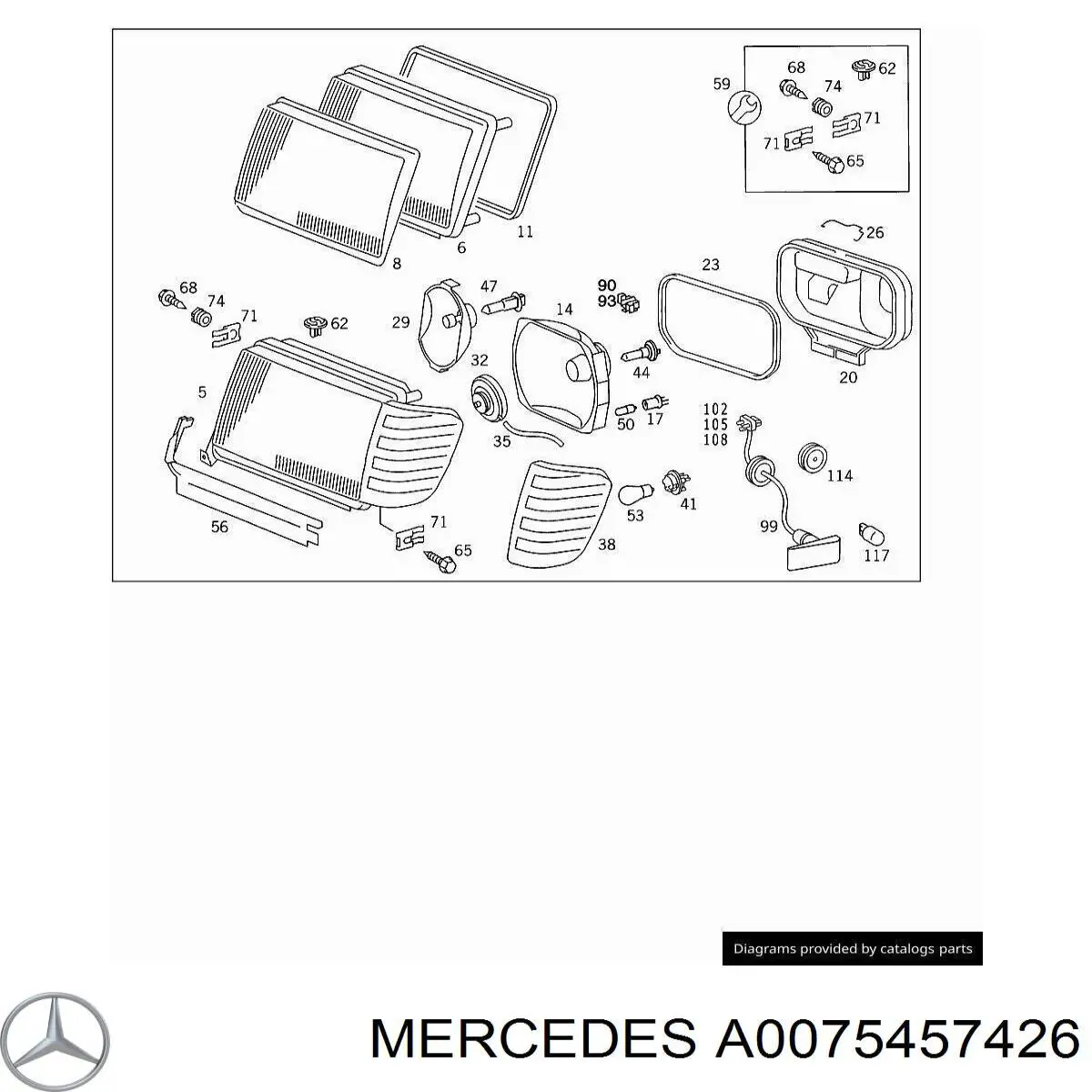 Comprar A0075457426 Mercedes 