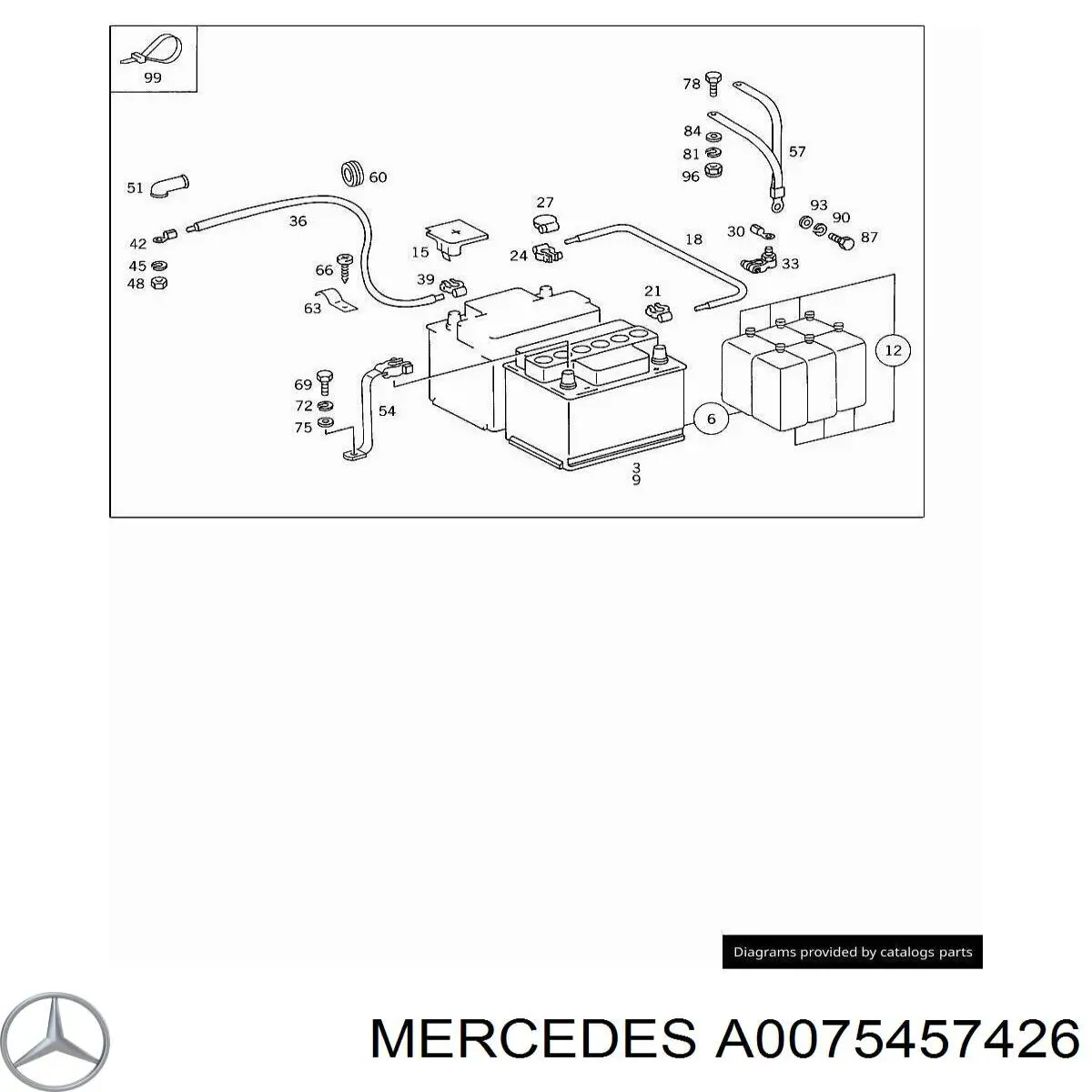 A0075457426 Mercedes 