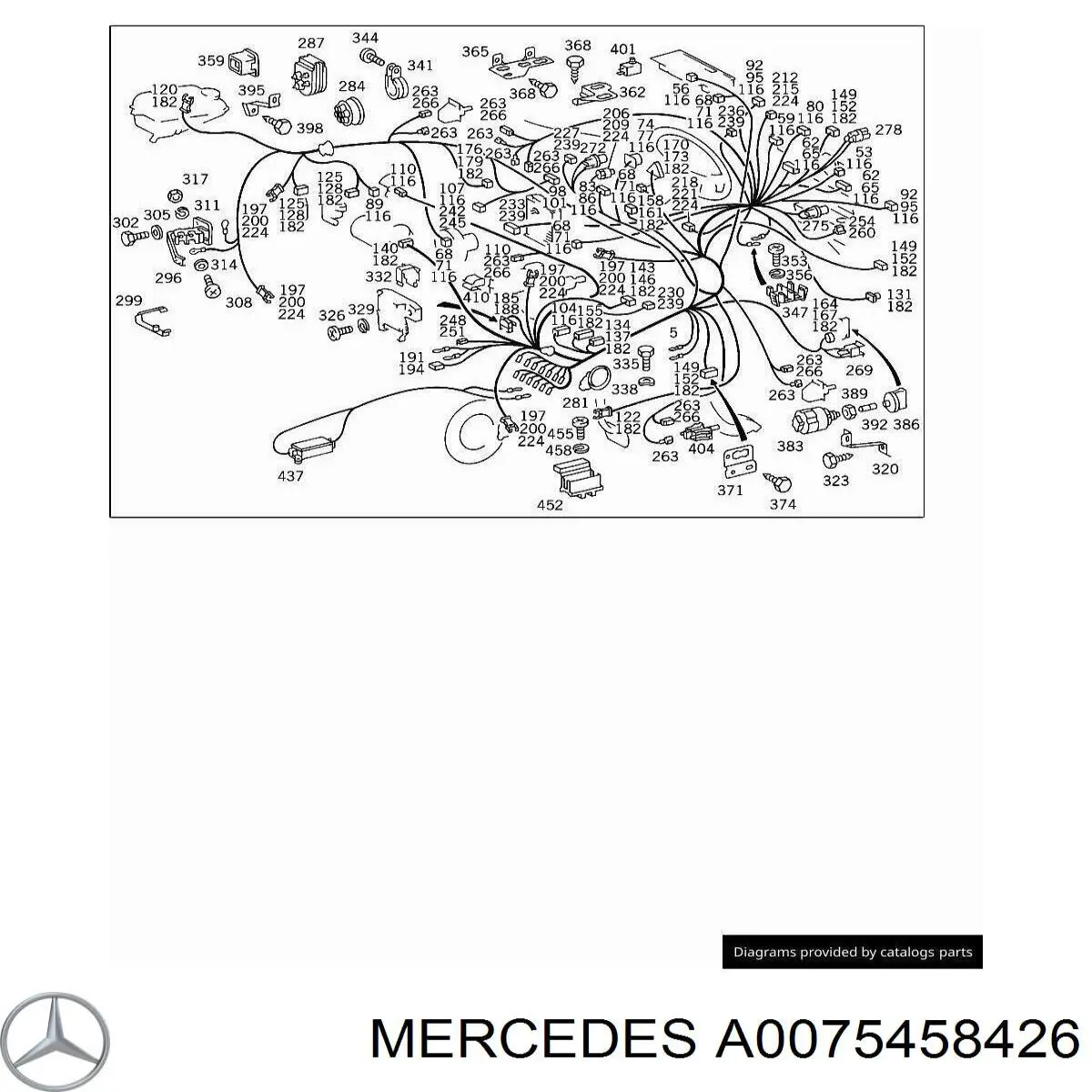  A0075458426 Mercedes