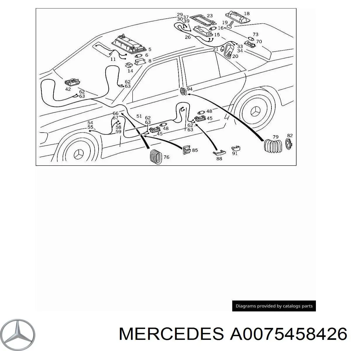 Mercedes A0075458426