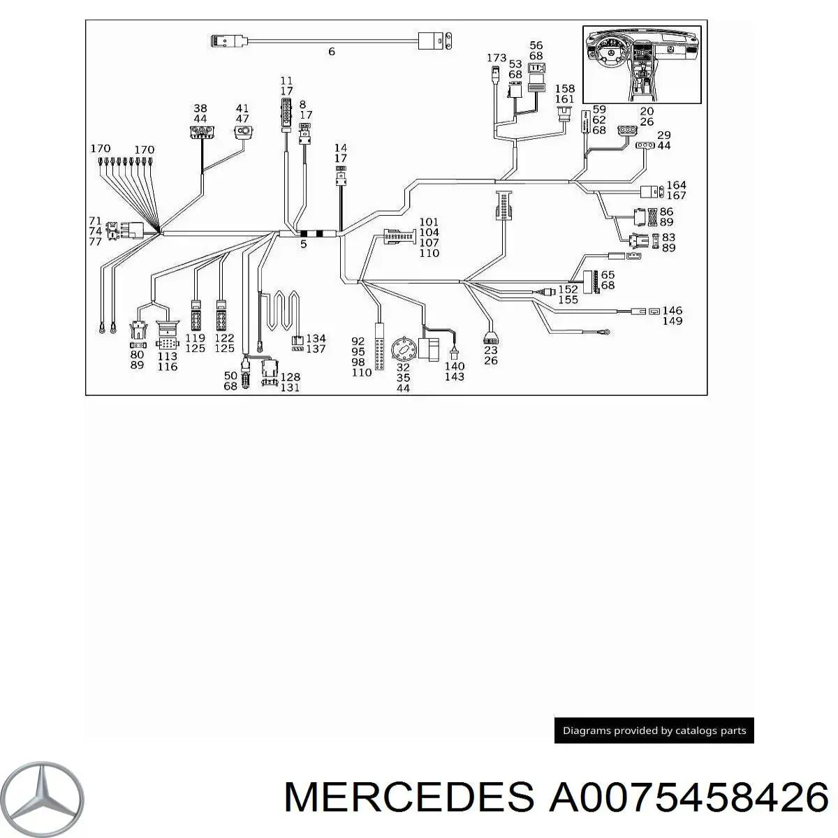 Comprar A0075458426 Mercedes 