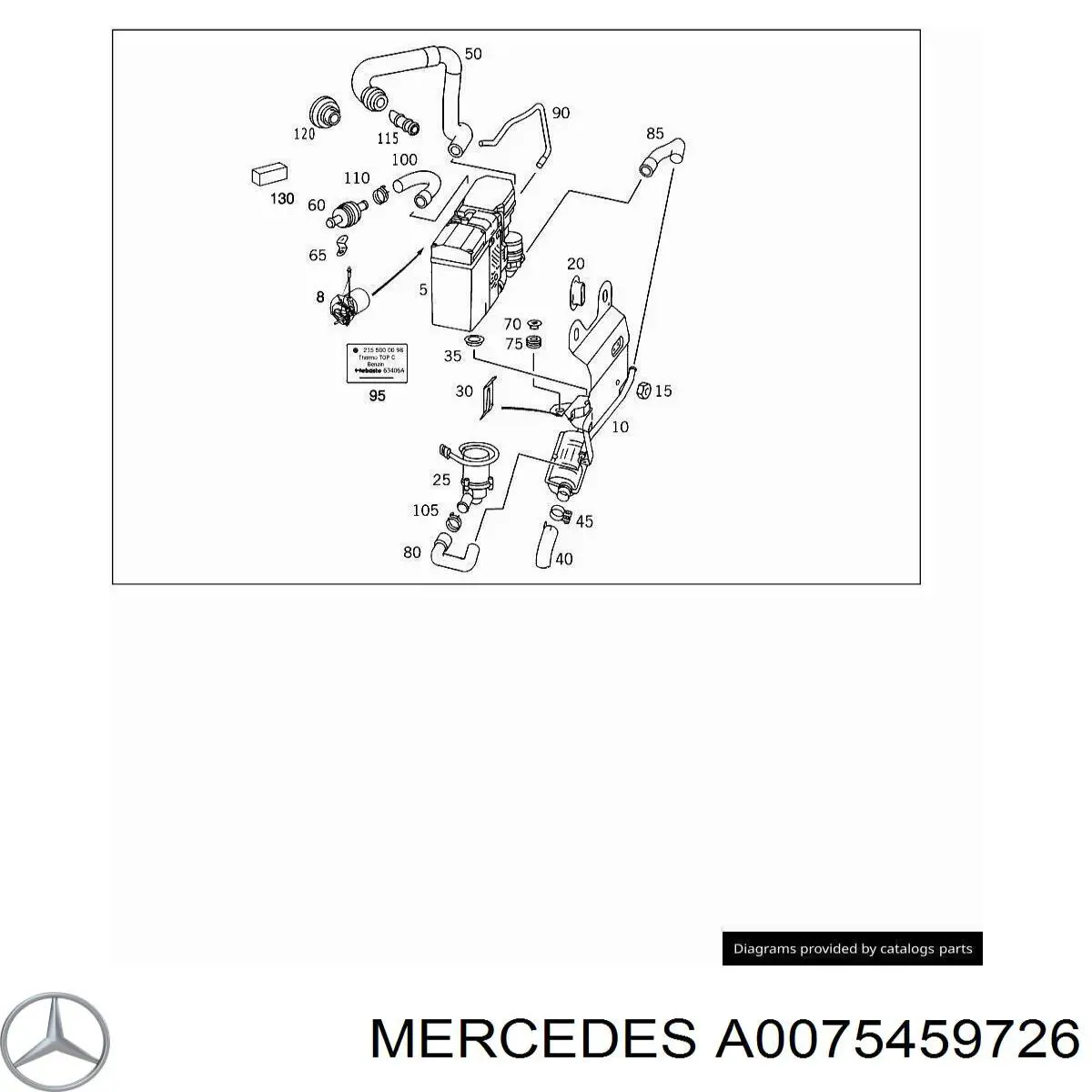 A0075459726 Mercedes 