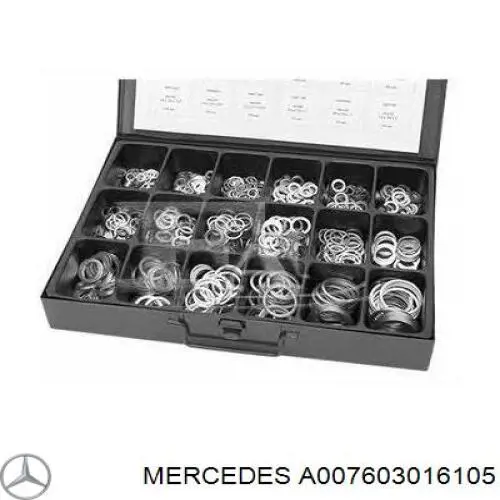 Junta del tapón del cárter de aceite Mercedes A007603016105 precio, desde 0,95 EUR