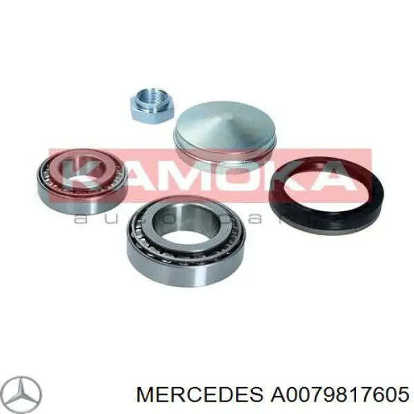 Cojinete de cubo delantero Mercedes A0079817605 precio, desde 50,77 EUR