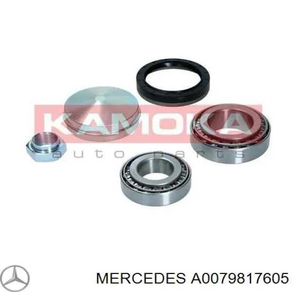 A0079817605 Mercedes Rodamiento de rueda trasera