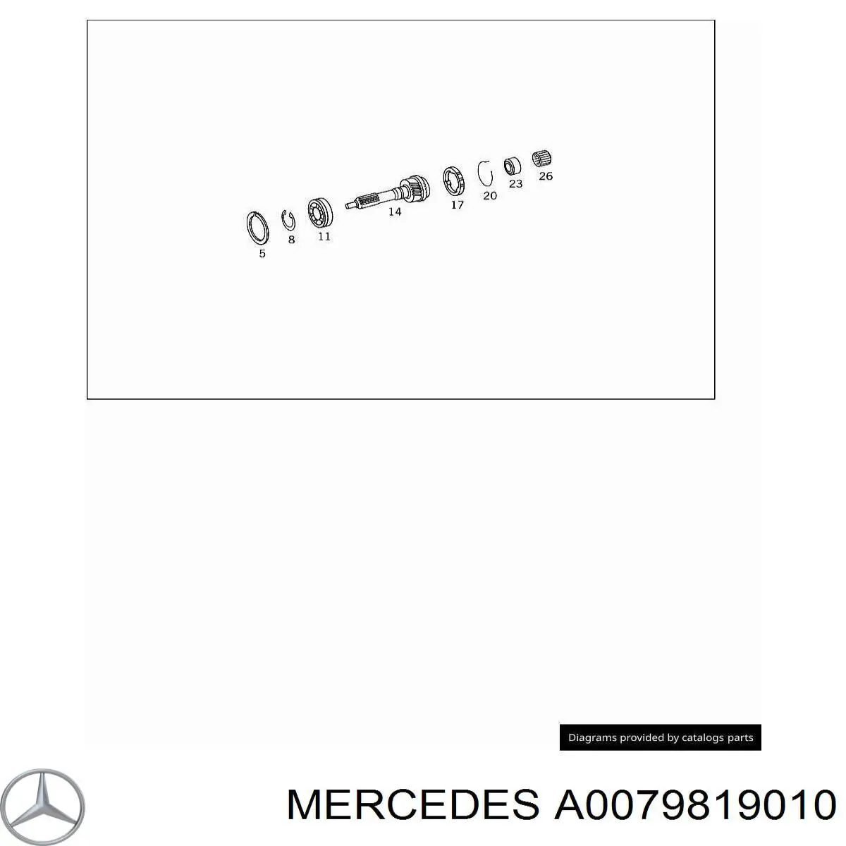 0079819010 Mercedes