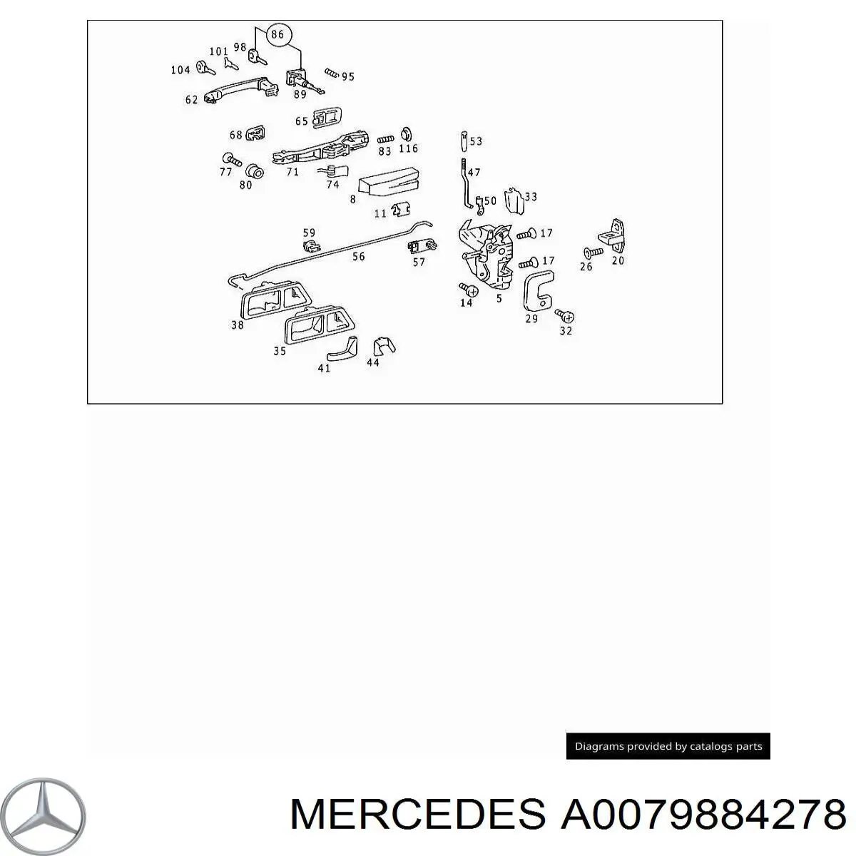 Mercedes A0079884278 precio, desde 11,68 EUR
