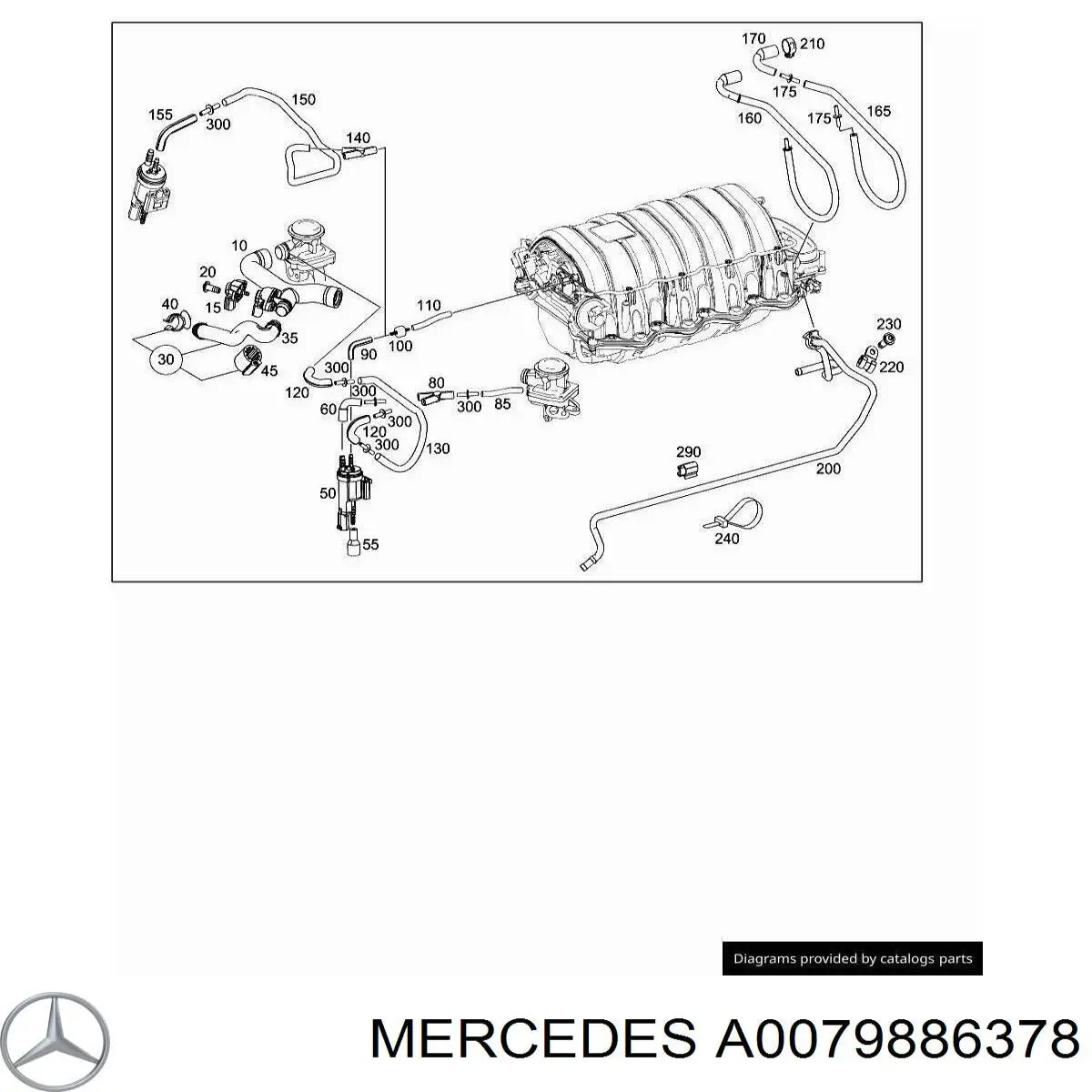 A0069889878 Mercedes 