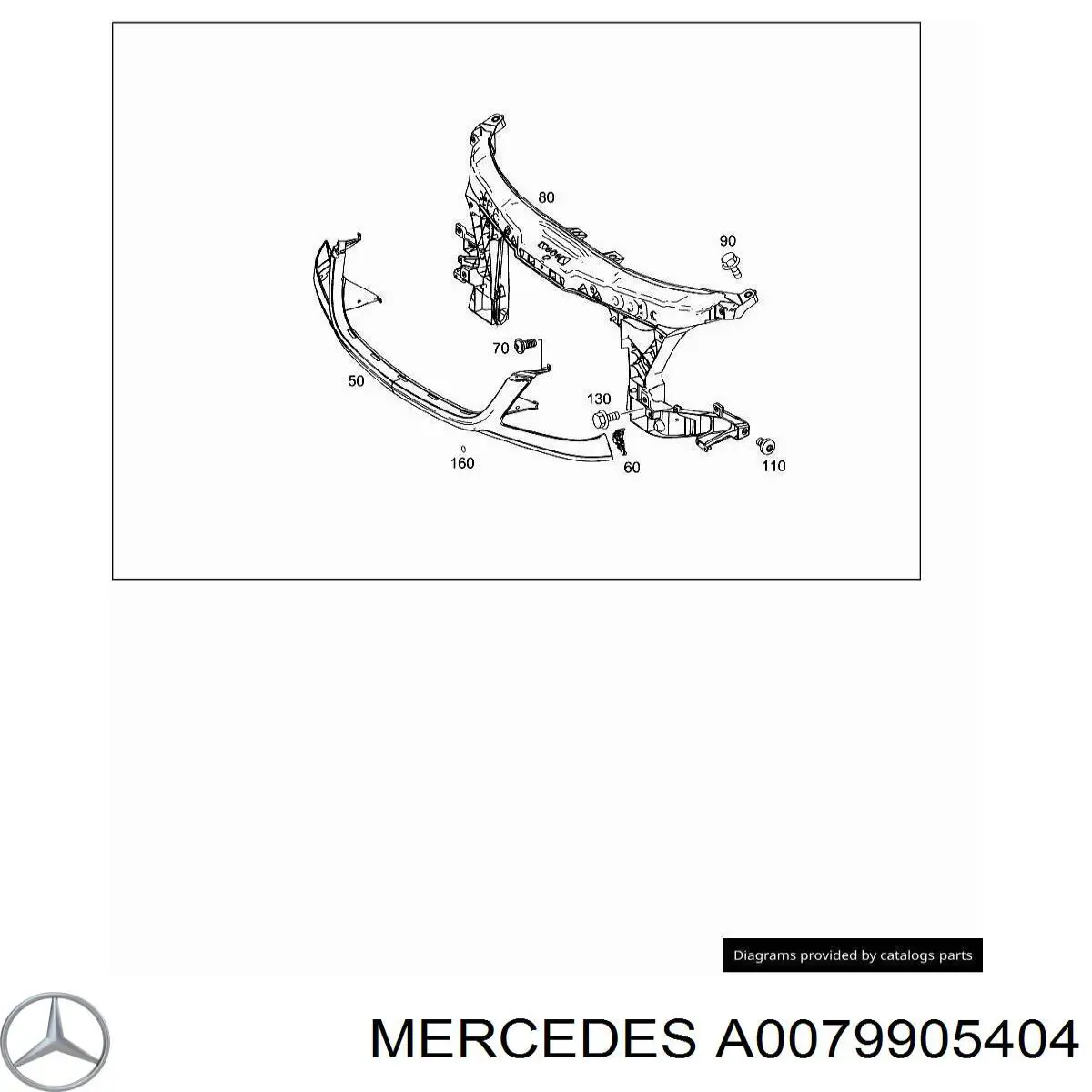 0079905404 Mercedes