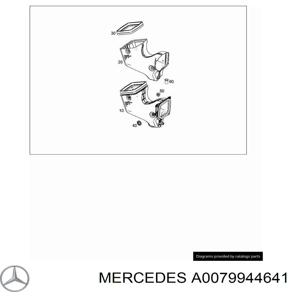  Mercedes A0079944641 precio, desde 2,40 EUR