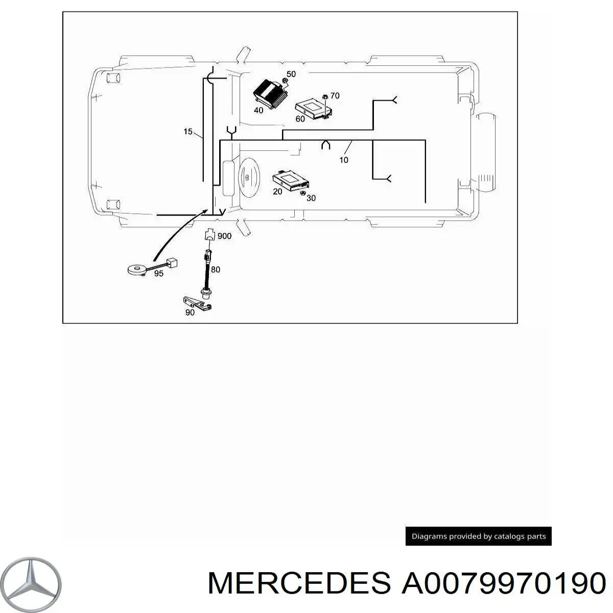 A0079970190 Mercedes