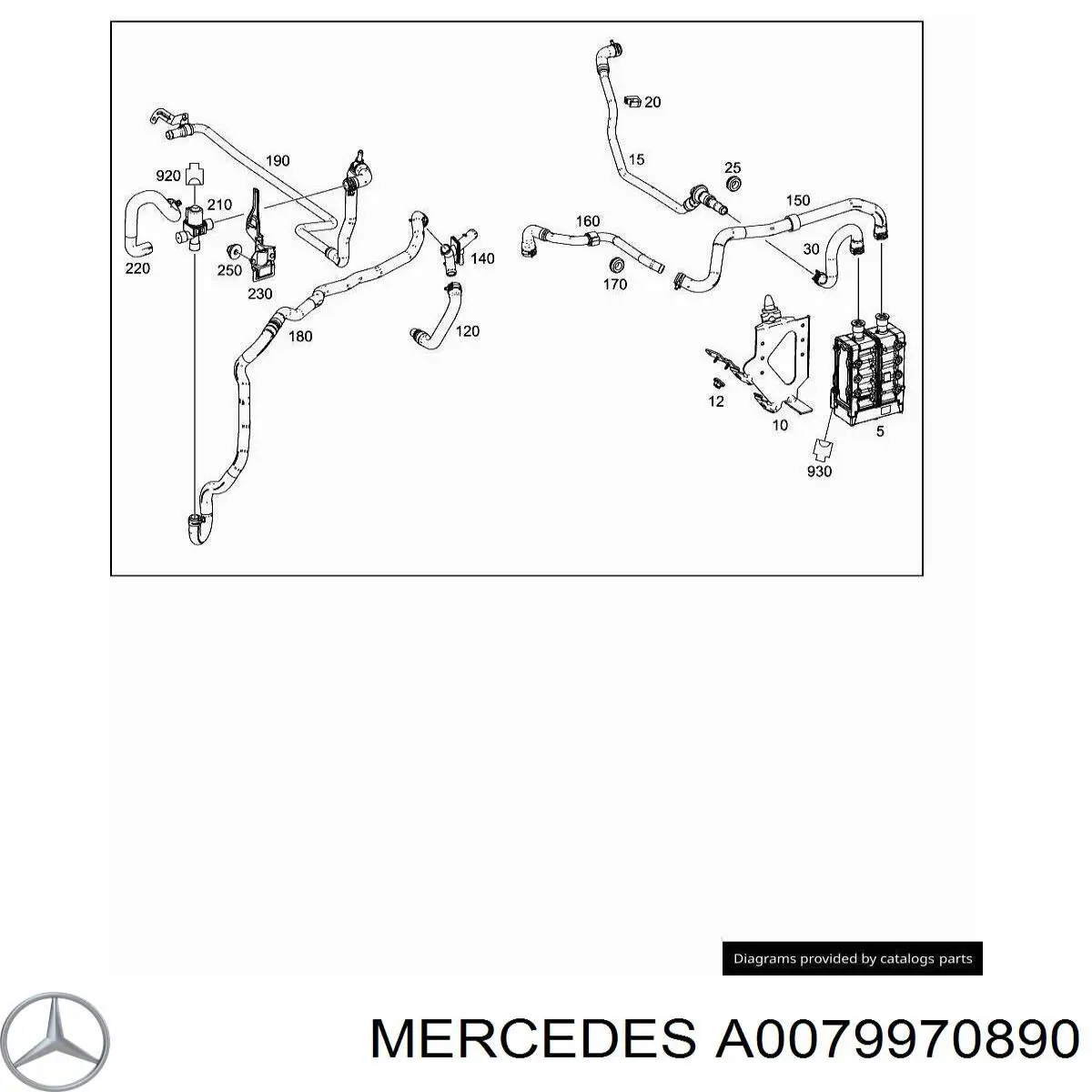 Comprar A0079970890 Mercedes 