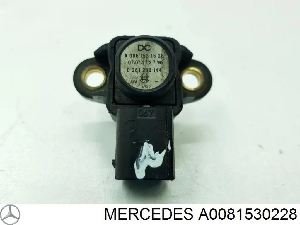A0081530228 Mercedes sensor de presion del colector de admision