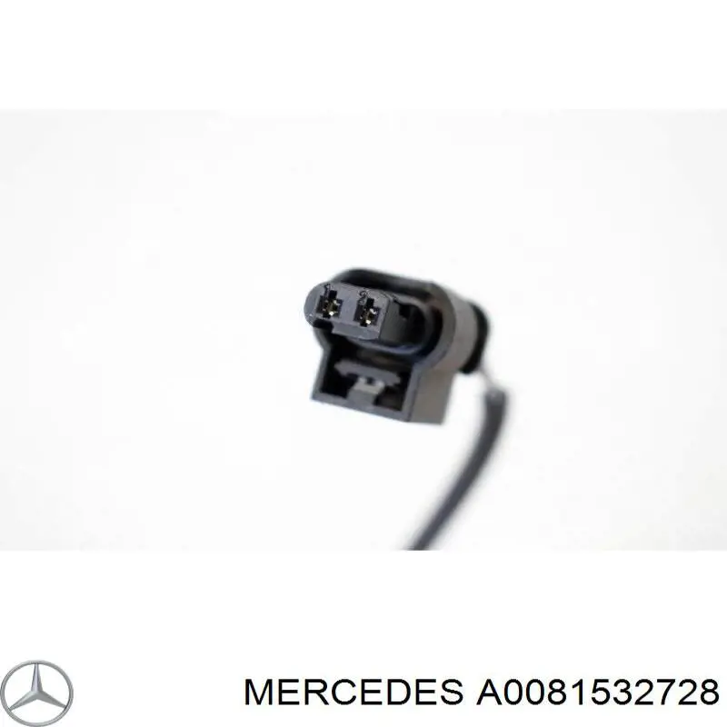 A0081532728 Mercedes sensor de temperatura, gas de escape, antes de catalizador