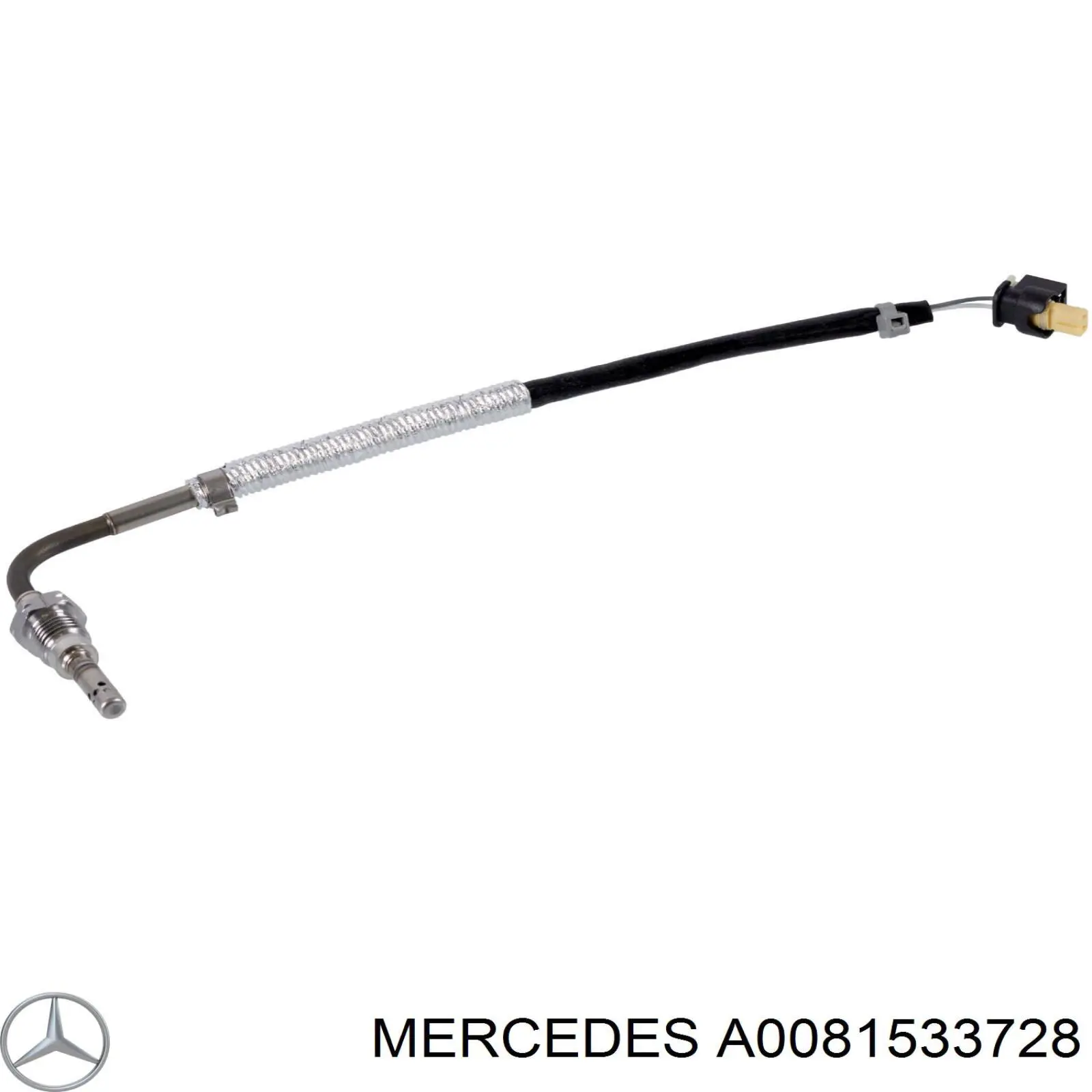 A0081533728 Mercedes sensor de temperatura, gas de escape, antes de turbina