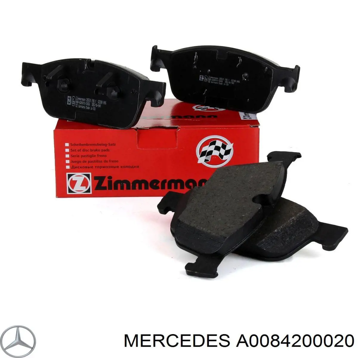 Pastillas freno delanteras Mercedes A0084200020 precio, desde 93,81 EUR