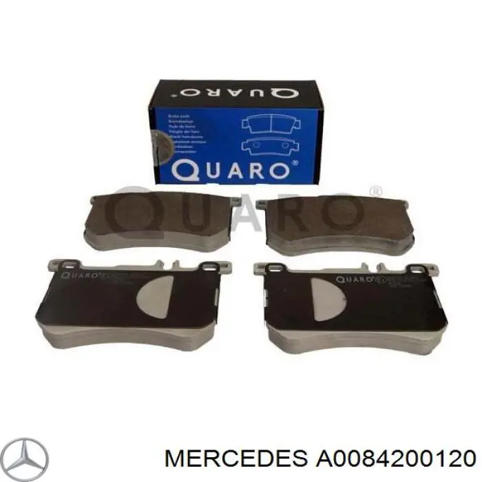 Pastillas freno delanteras Mercedes A0084200120 precio, desde 53,16 EUR