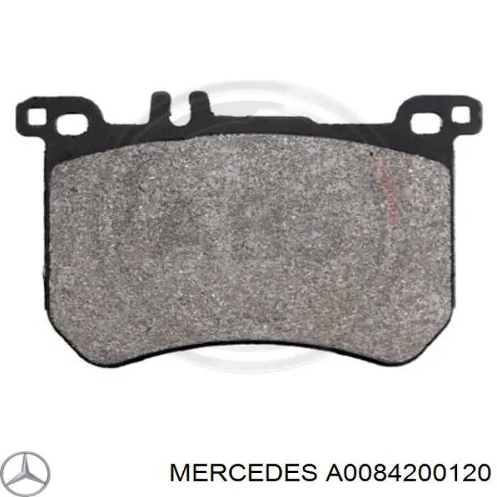 A0084200120 Mercedes Pastillas delanteras