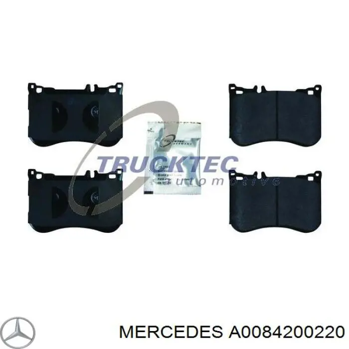 Comprar A0084200220 Mercedes Pastillas delanteras de freno