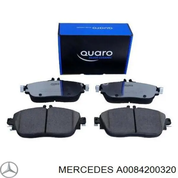 Pastillas freno delanteras Mercedes A0084200320 precio, desde 32,48 EUR