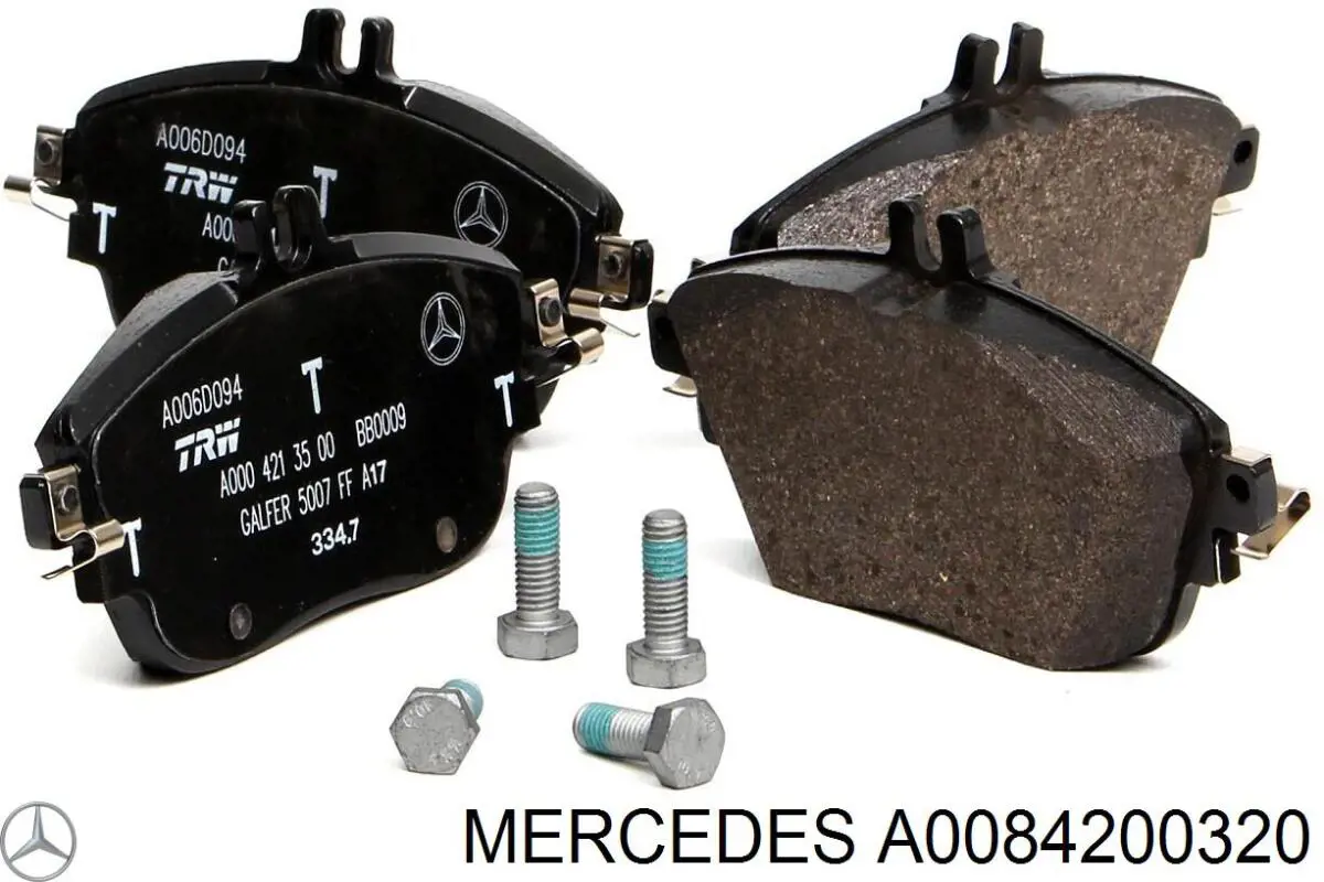 Comprar A0084200320 Mercedes Pastillas delanteras de freno