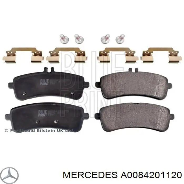 Comprar A0084201120 Mercedes Pastillas de freno traseras