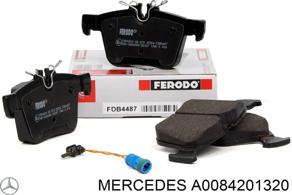 Comprar A0084201320 Mercedes Pastillas de freno traseras