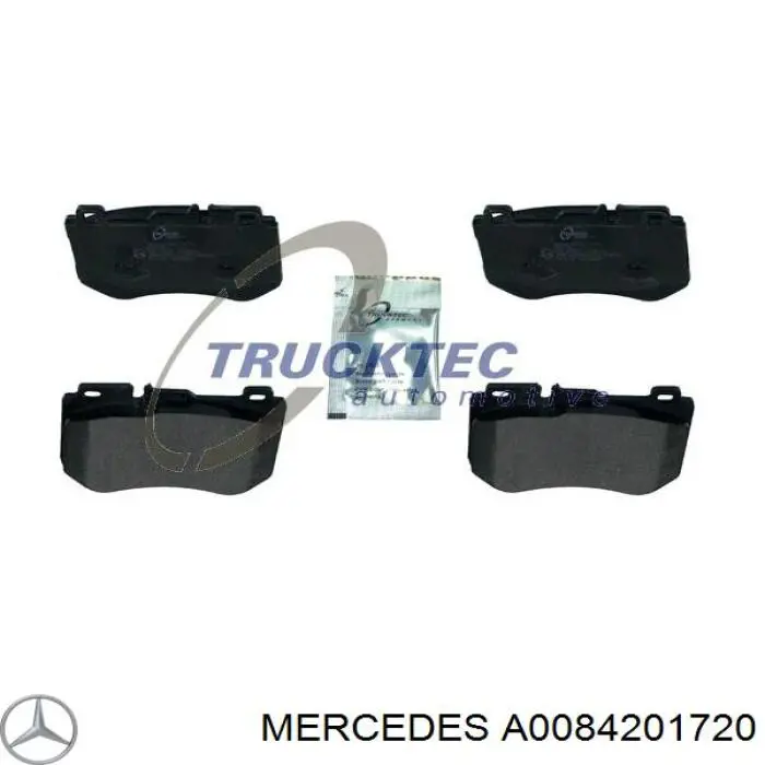 Pastillas freno delanteras Mercedes A0084201720 precio, desde 34,97 EUR