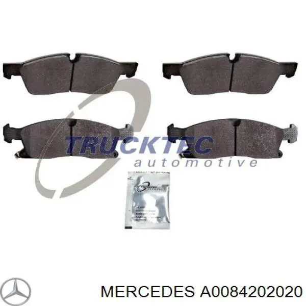 Comprar A0084202020 Mercedes Pastillas delanteras de freno