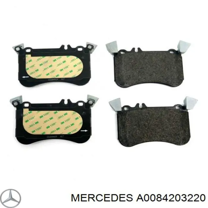 Comprar A0084203220 Mercedes Pastillas delanteras de freno