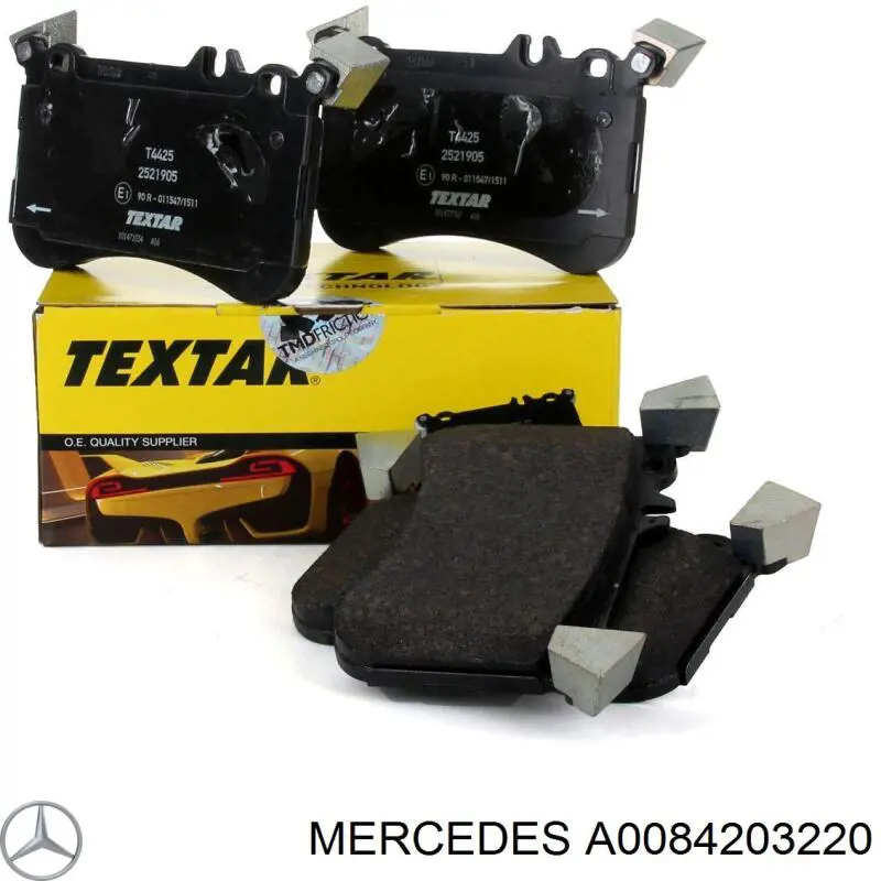 A0084203220 Mercedes pastillas de freno delanteras