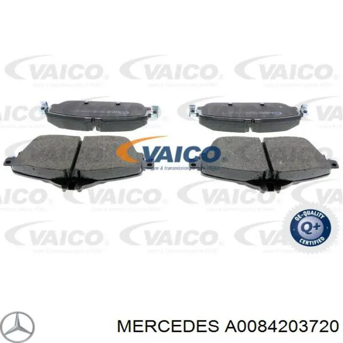 Comprar A0084203720 Mercedes Pastillas delanteras de freno
