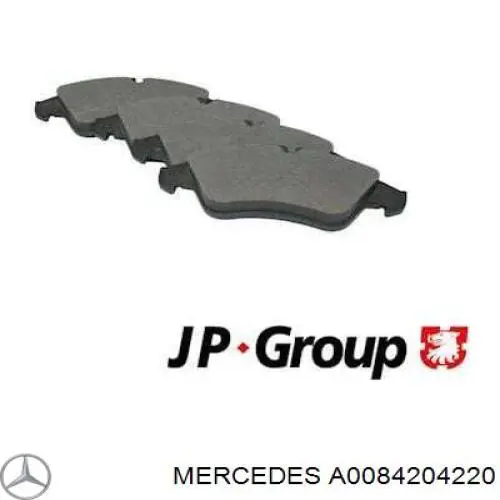 Pastillas freno delanteras Mercedes A0084204220 precio, desde 25,98 EUR