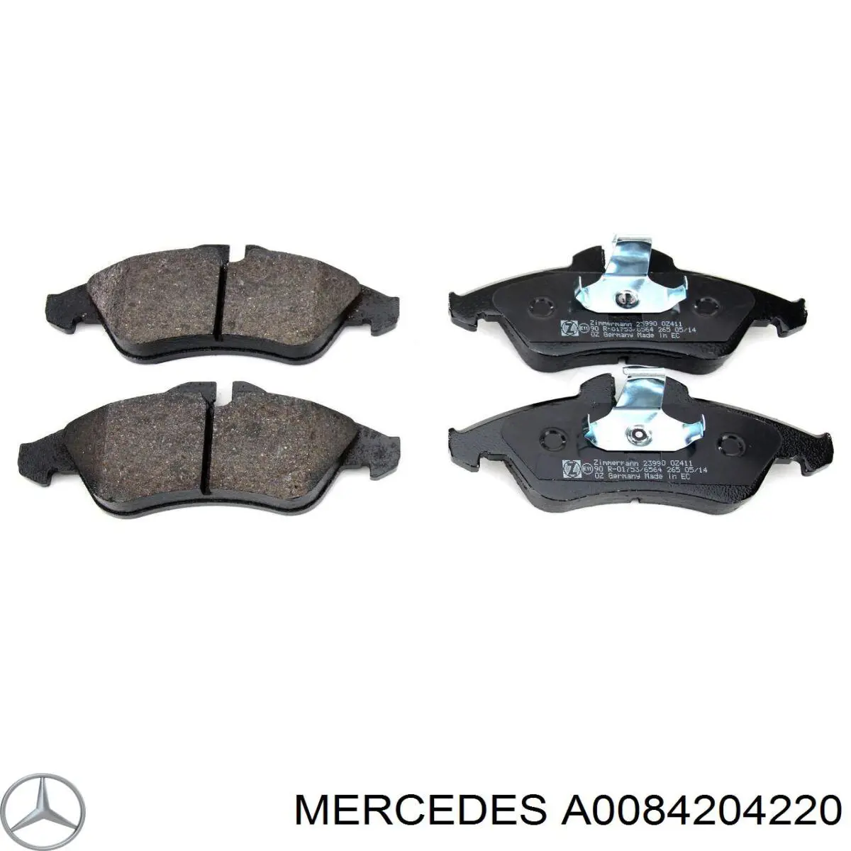 Comprar A0084204220 Mercedes Pastillas delanteras de freno