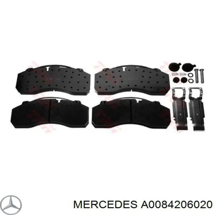 Comprar A0084206020 Mercedes Pastillas delanteras de freno