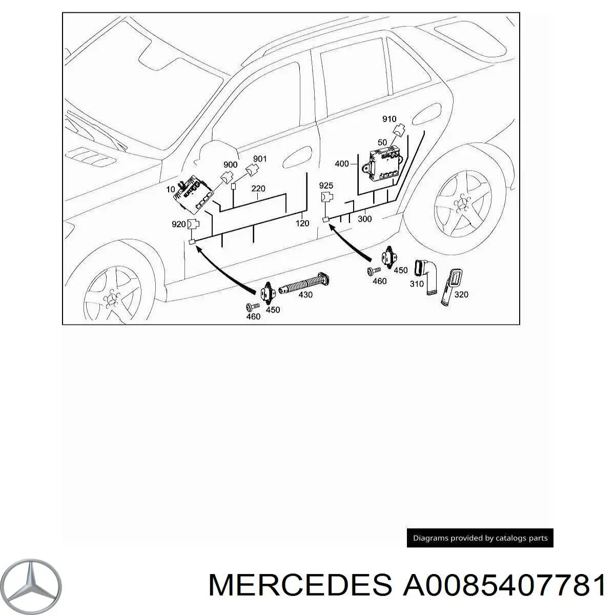 0085407781 Mercedes