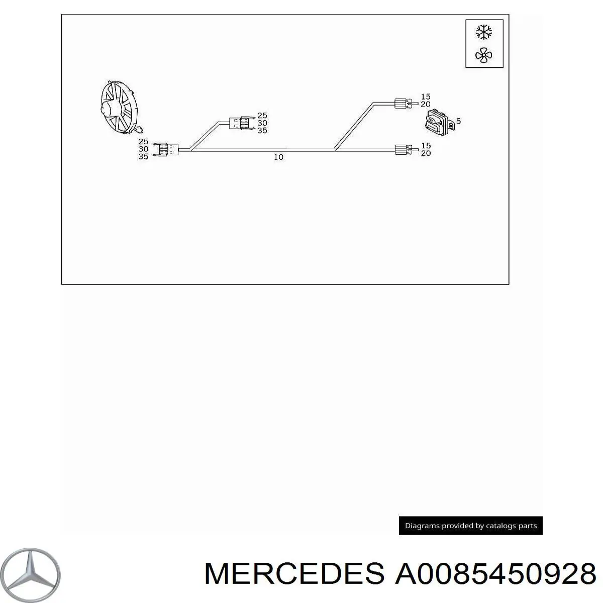  Mercedes A0085450928