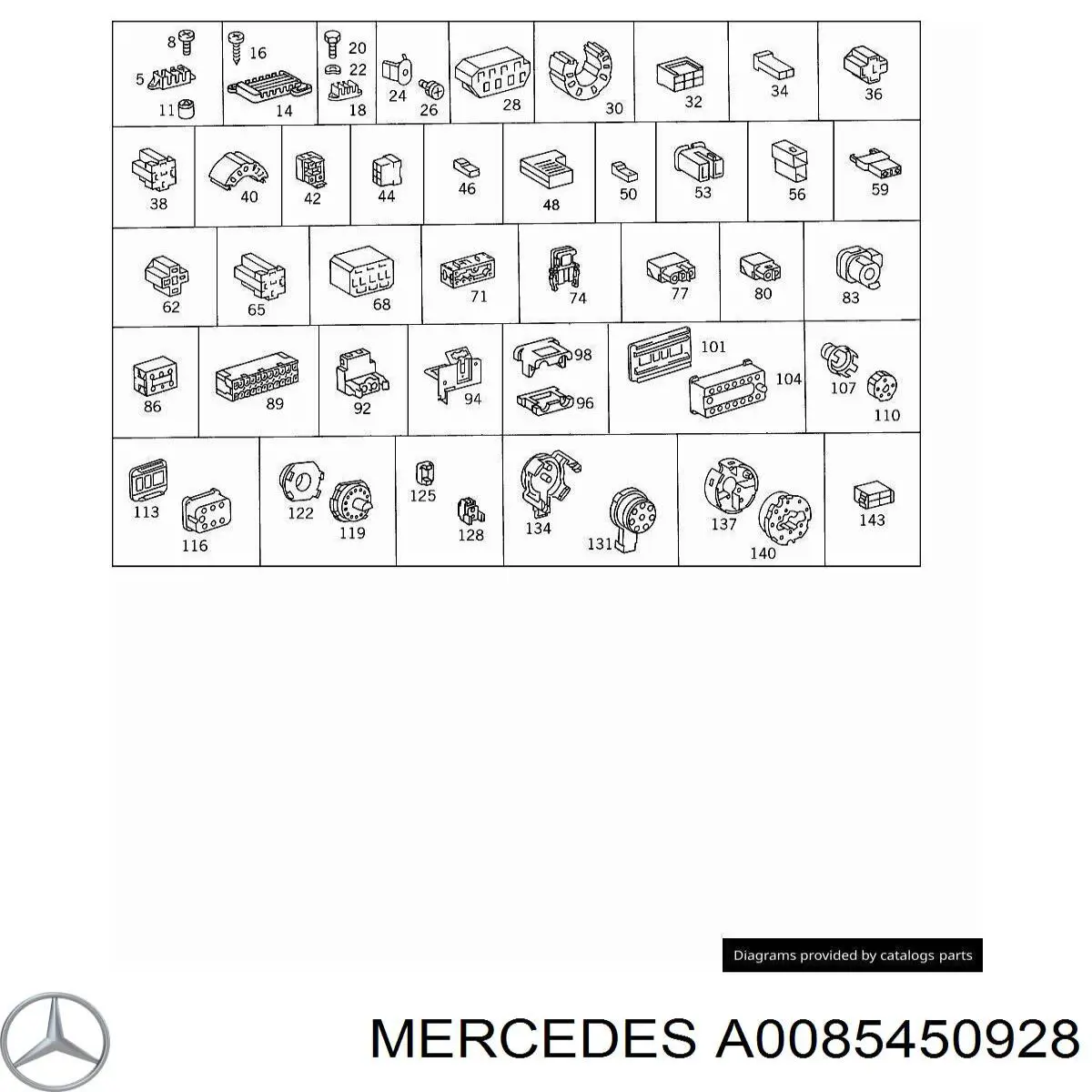 A0085450928 Mercedes