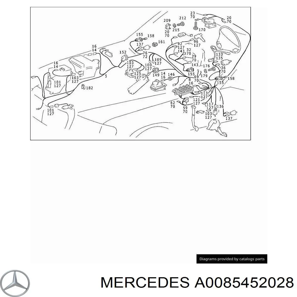 Mercedes A0085452028 precio, desde 23,50 EUR