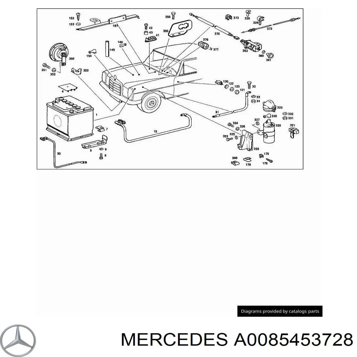  A0085453728 Mercedes