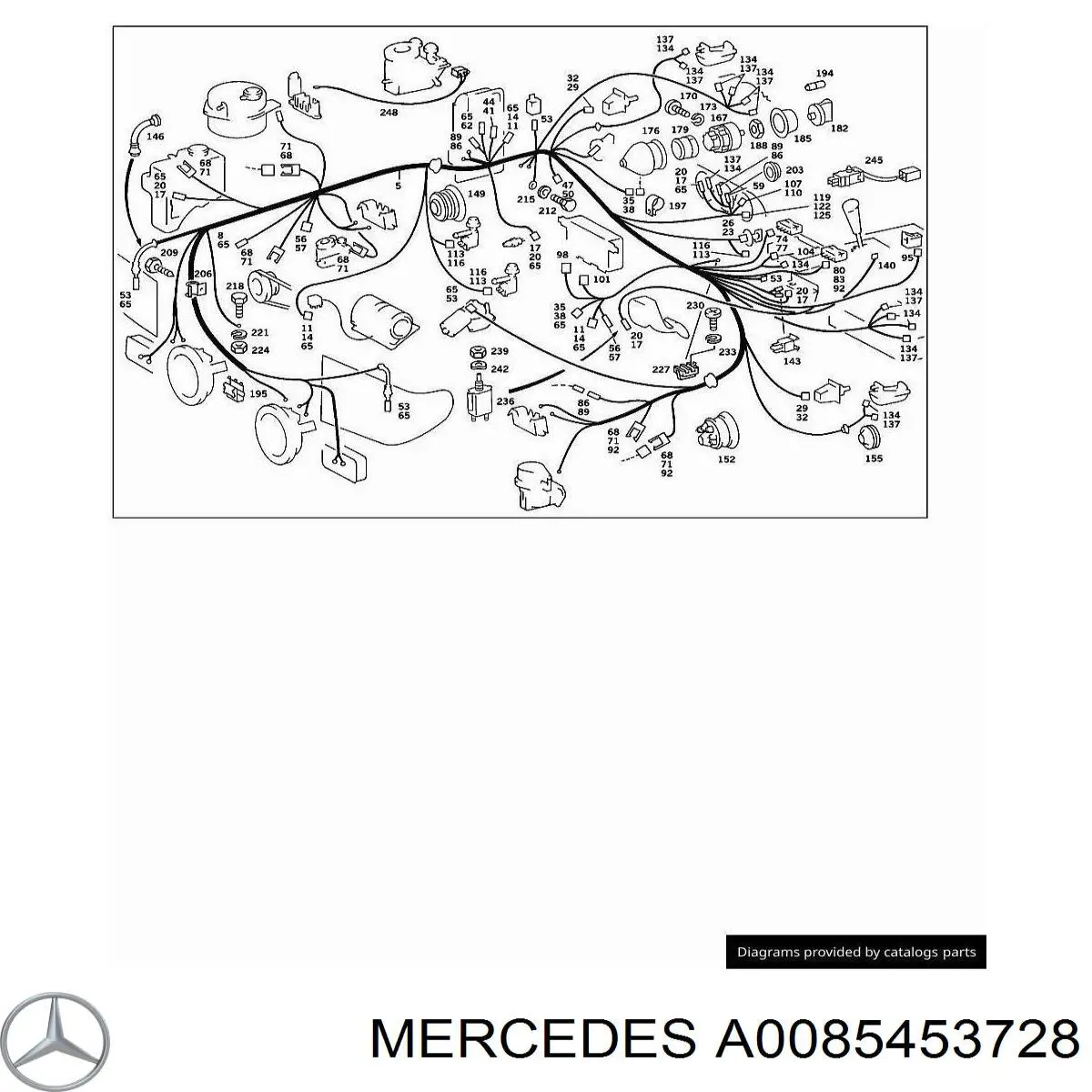 A0085453728 Mercedes 