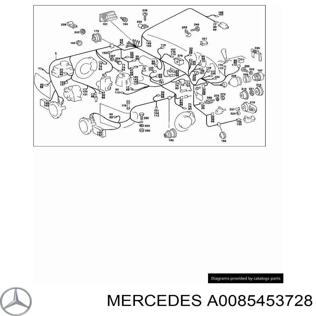  A0085453728 Mercedes
