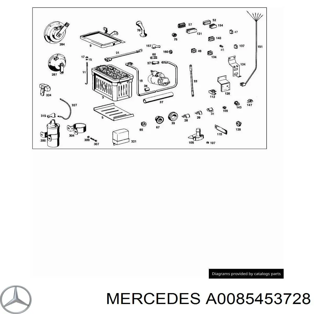 A0085453728 Mercedes 