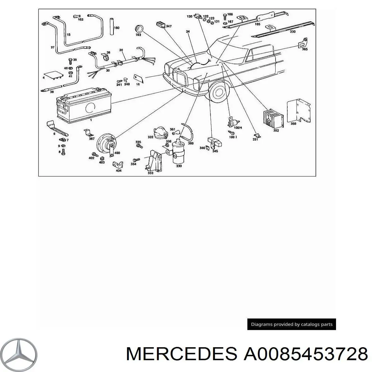 Comprar A0085453728 Mercedes 