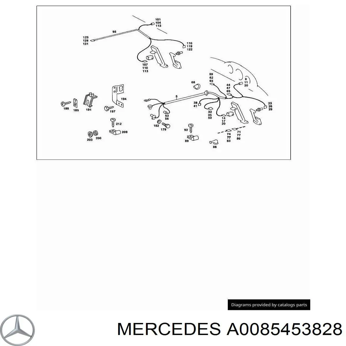  A0085453828 Mercedes