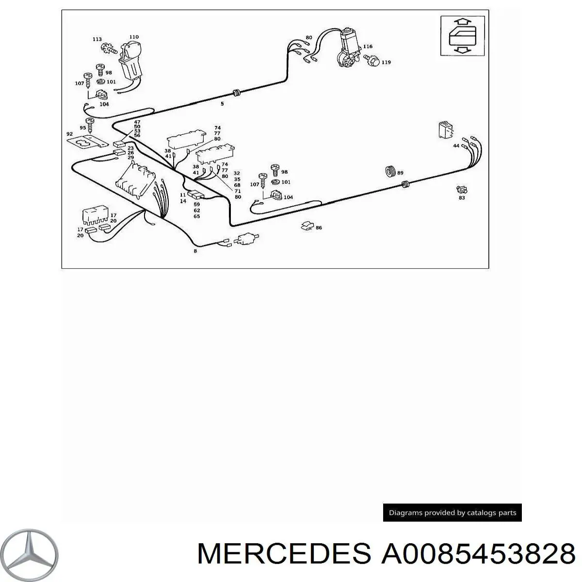  Mercedes A0085453828