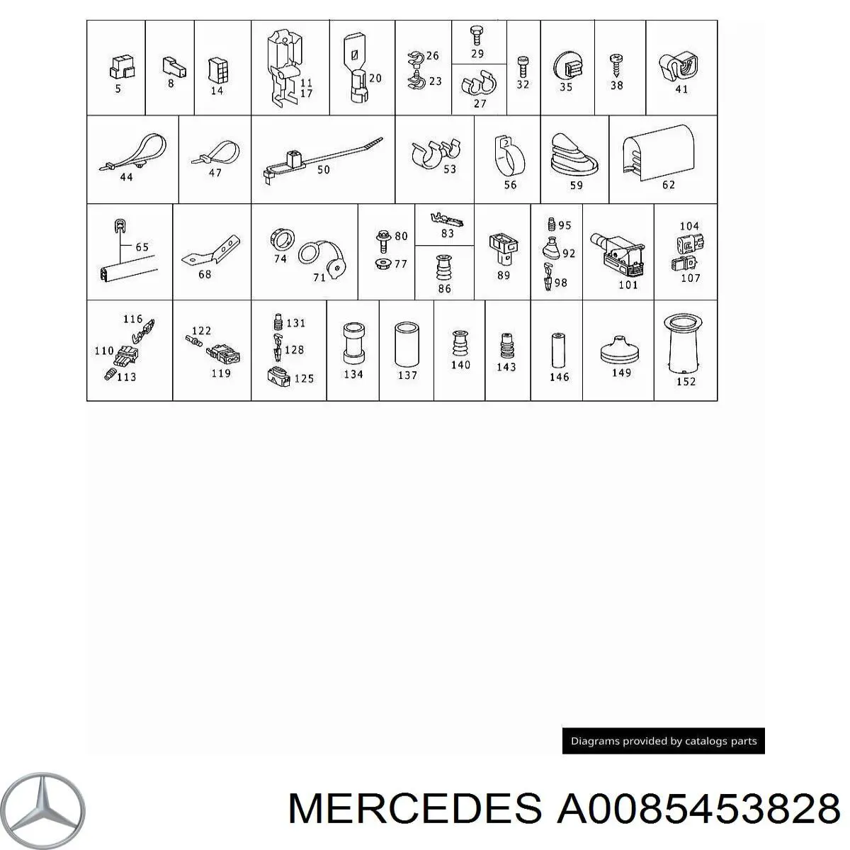  Mercedes A0085453828 precio, desde 7,02 EUR