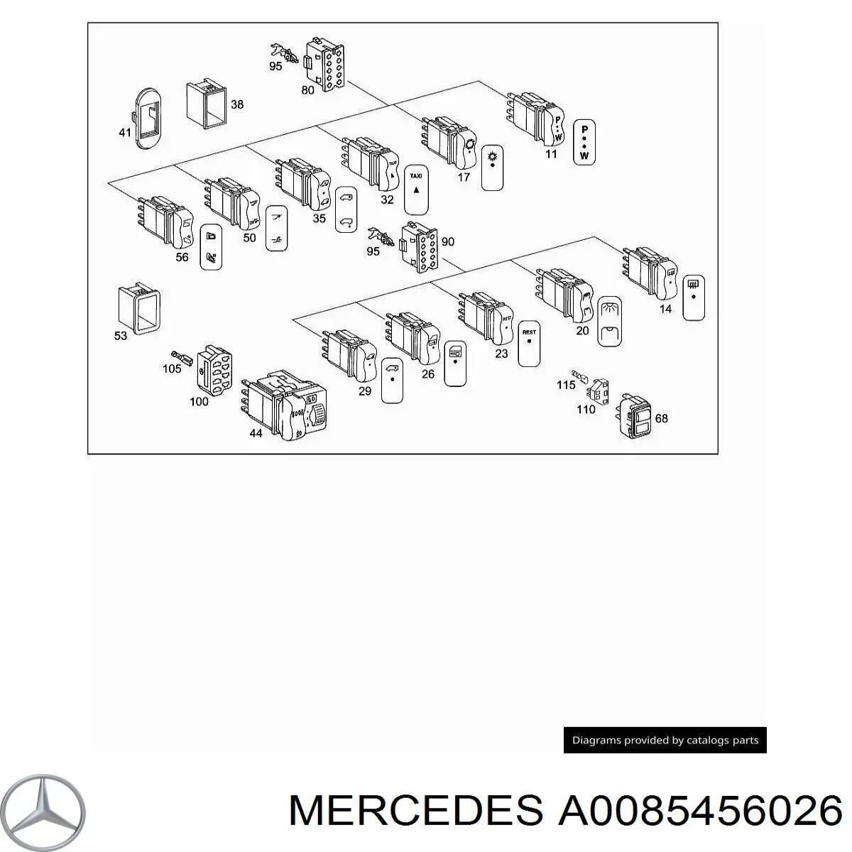  A0085456026 Mercedes