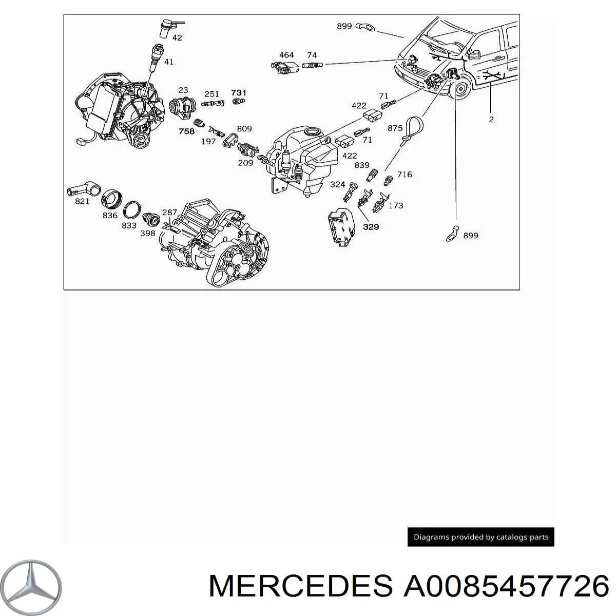 A0085457726 Mercedes